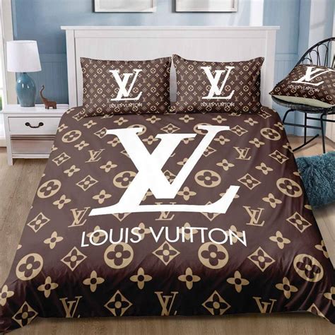 louis vuitton 4 duvet cover bedding set|louis vuitton bedspread set.